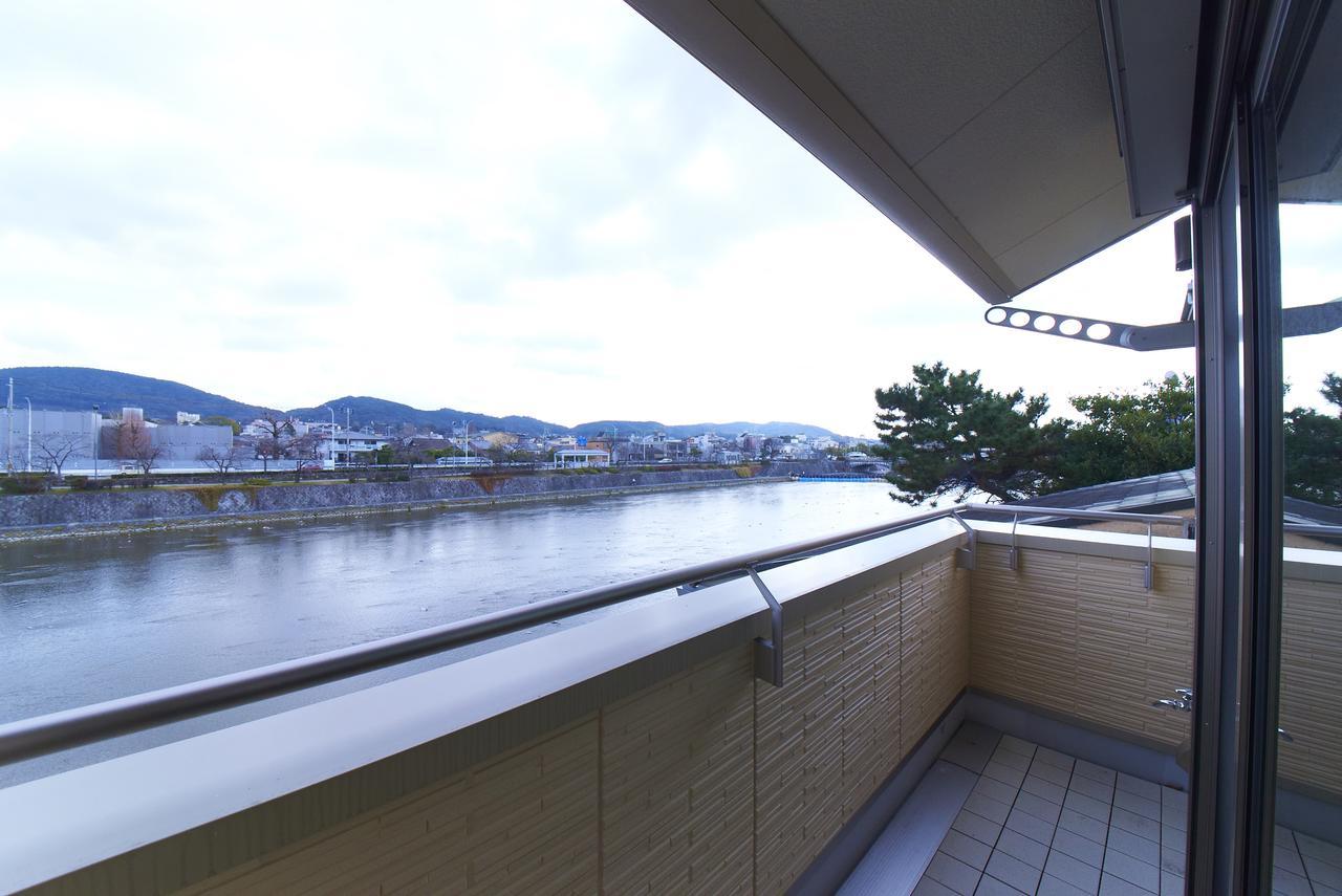 Kyoto River Side Modern House Villa Buitenkant foto